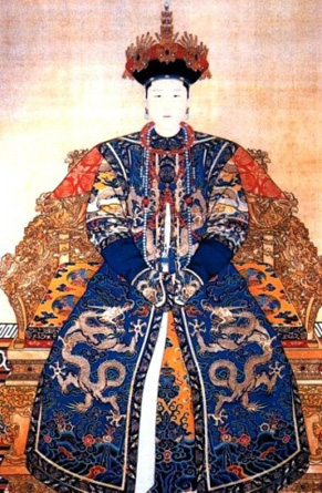 搖曳生姿的滿族風情:女子旗裝
