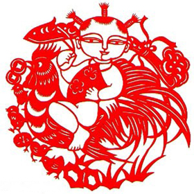 精美的中國古代民間剪紙