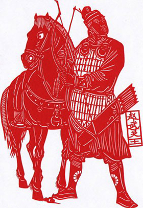 精美的中國古代民間剪紙