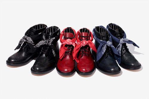 雕花新作 swagger x Tricker’s聯(lián)名皮靴