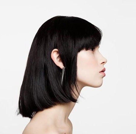 讓人無(wú)法割舍 10款齊劉海發(fā)型