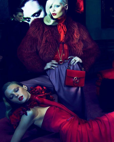 Gucci:流光溢彩珠寶大片