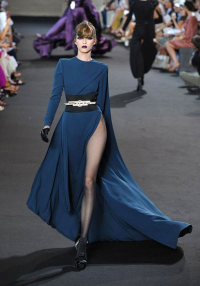 Stephane Rolland胸縫VS腿縫 高開叉裸露誘惑