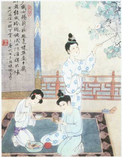 中國古代七夕節的習俗