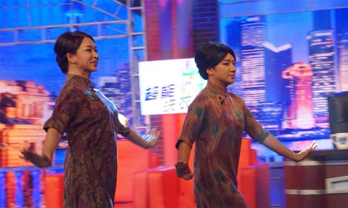 王祖藍與金星穿同款旗袍 金星秀驚現“twins” 姐妹花
